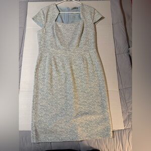 Grace Karin Light Blue Patterned Mini Dress